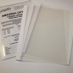 White Thermal Binding Covers