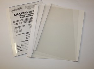 White Thermal Binding Covers