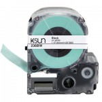 236BW K-Sun 36mm Black on White Label Tape