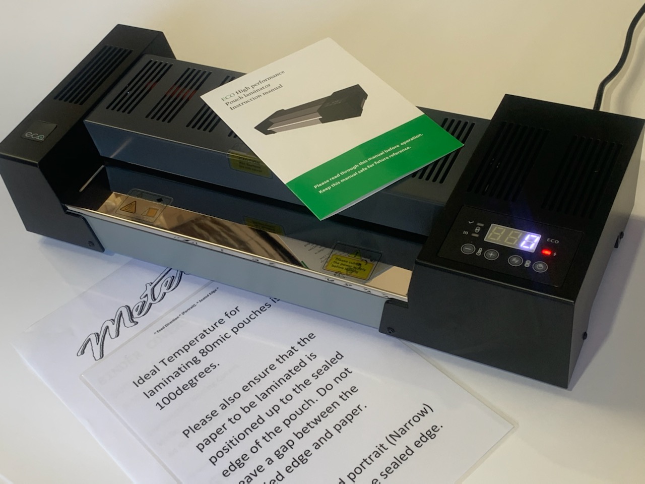 ECO330 A3 Pouch Laminator Meter Australia Meter Australia