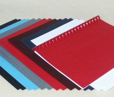 Red Leathergrain Binding Covers