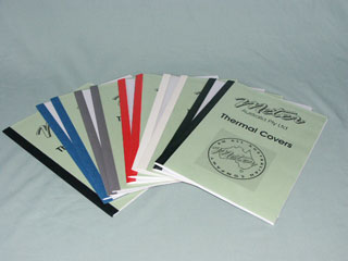 Meter Thermal Binding Covers